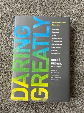 Daring Greatly Brene Brown Hard Cover